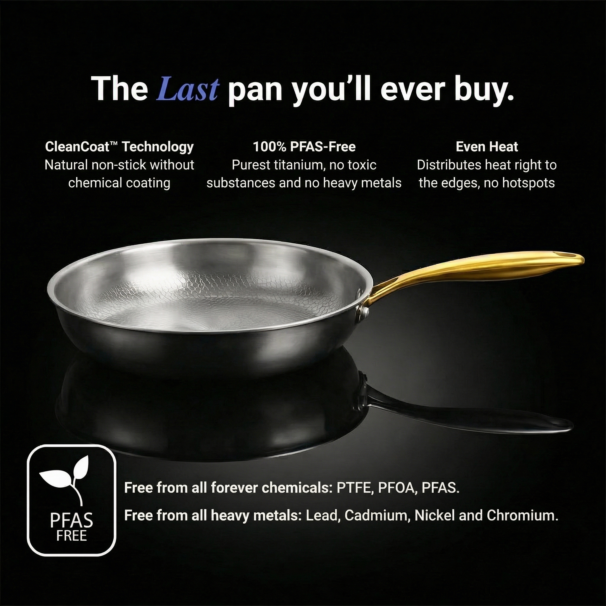 Titanium Last Pan® Pro Duo 2.0