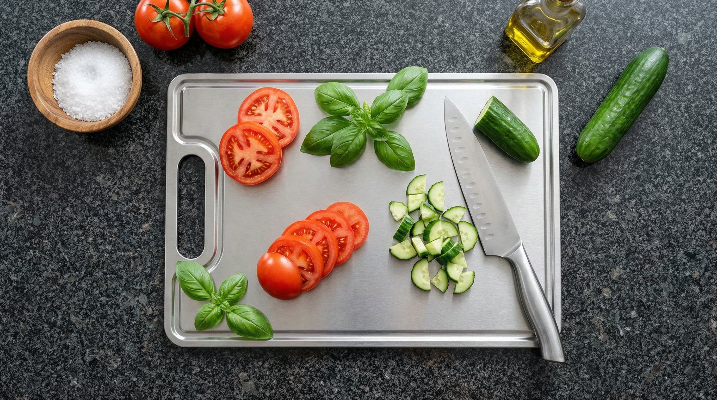 Titanium Last Pan® Snijplank Pro