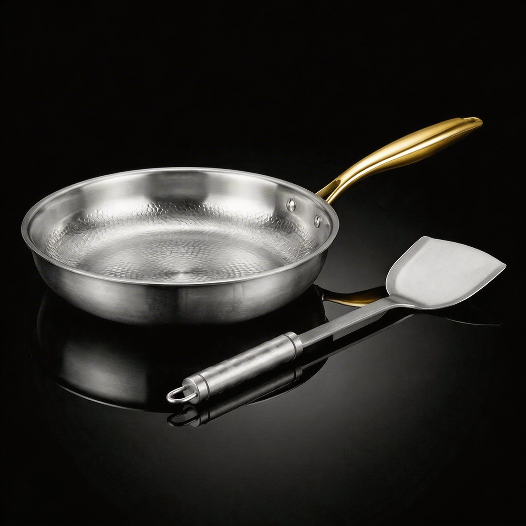 Titanium Last Pan® Pro 2.0 + Omkeerspatel cadeau