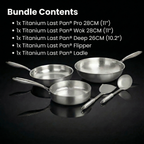 Titanium Last Pan® Cookware Set